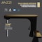 Anzzi 2-Handle 3-Hole Widespread Bathroom Faucet, Matte Black Brushed Gold L-AZ902MB-BG - alternate 4